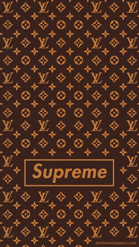 supreme x louis vuitton wallpaper